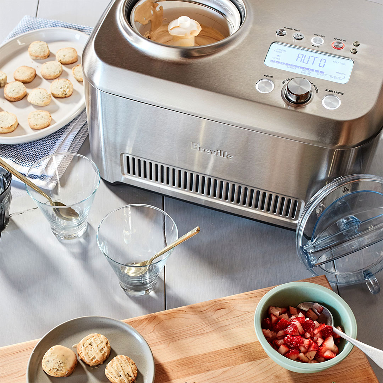 Breville smart scoop store ice cream maker