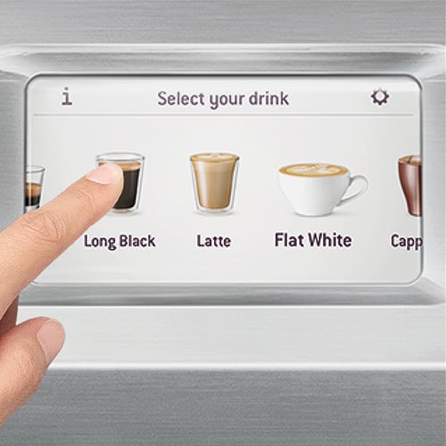 Sage Oracle Touch — vue détaillée 2 (Breville officiel)