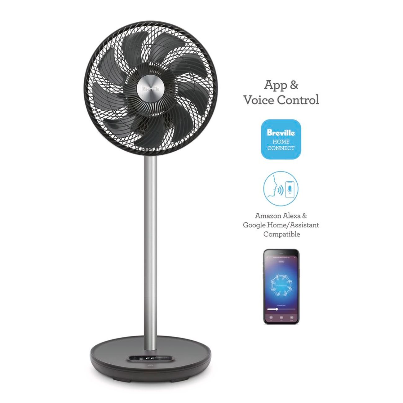 the AirDynamic 3D™ Connect Air Circulator