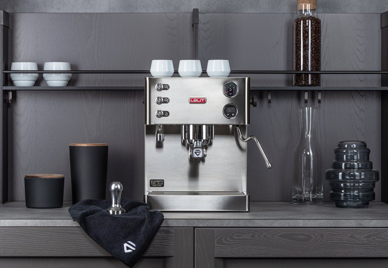 LELIT ELIZABETH エスプレッソマシン ステンレス Lelit Elizabeth Espresso Machine | Seattle Coffee Gear