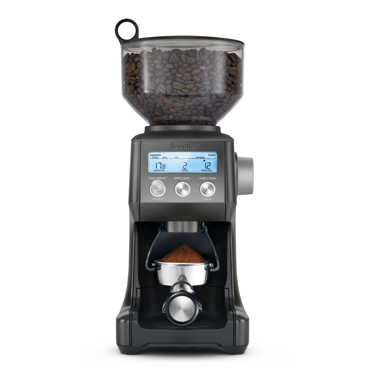 Coffee Grinder - Black Stainless Steel