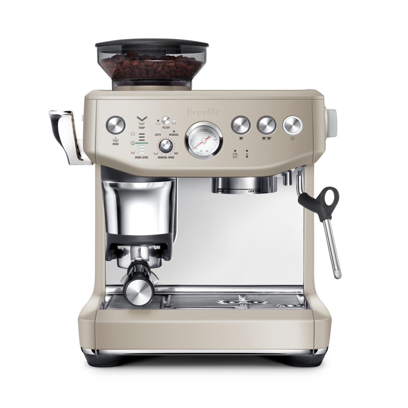 the Barista Express® Impress - Almond Nougat