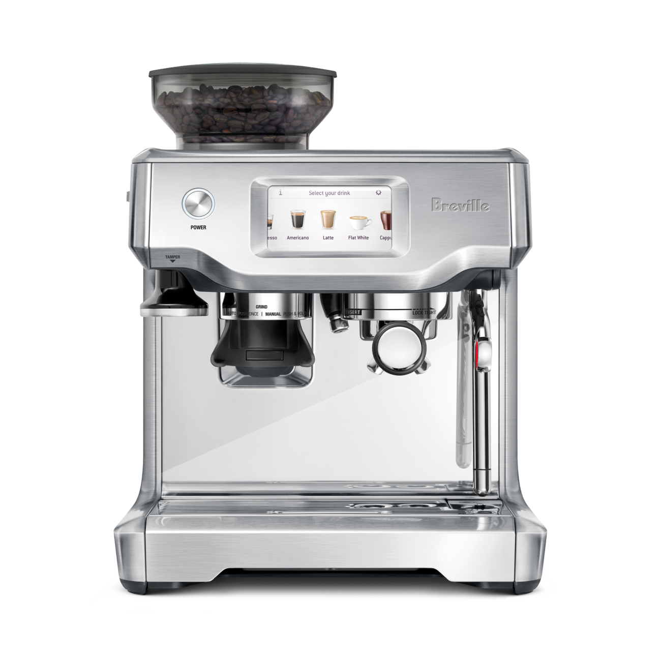 the Barista Touch™ - Brushed Stainless Steel
