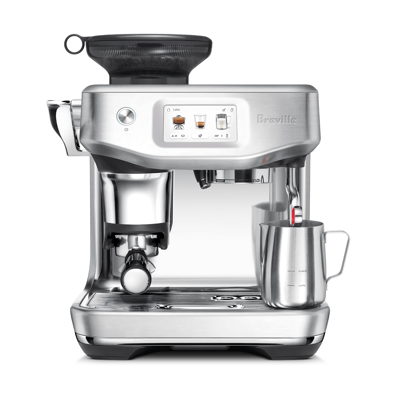 the Barista Touch™ Impress - Brushed Stainless Steel
