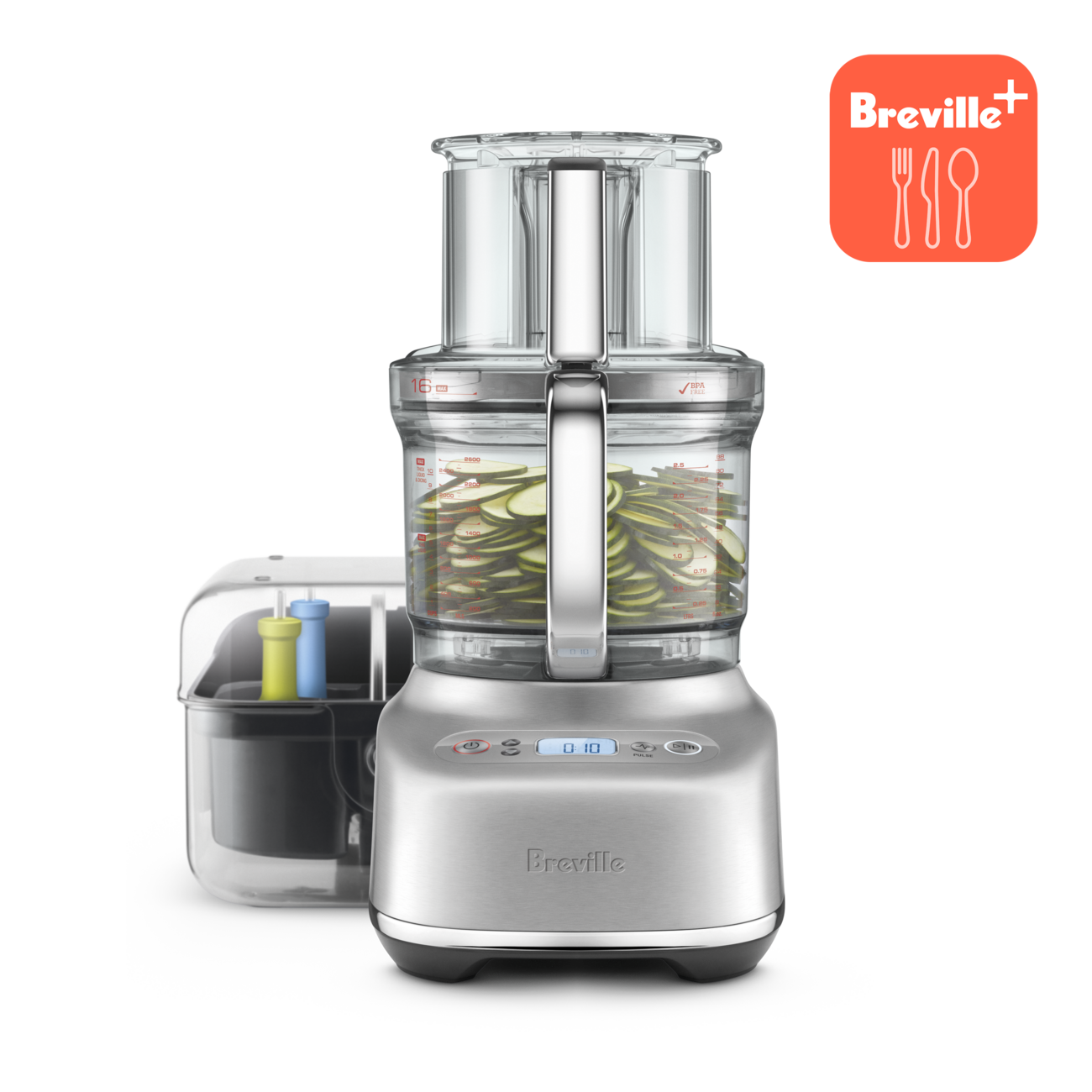 the Breville Sous Chef® 16 - Brushed Stainless Steel
