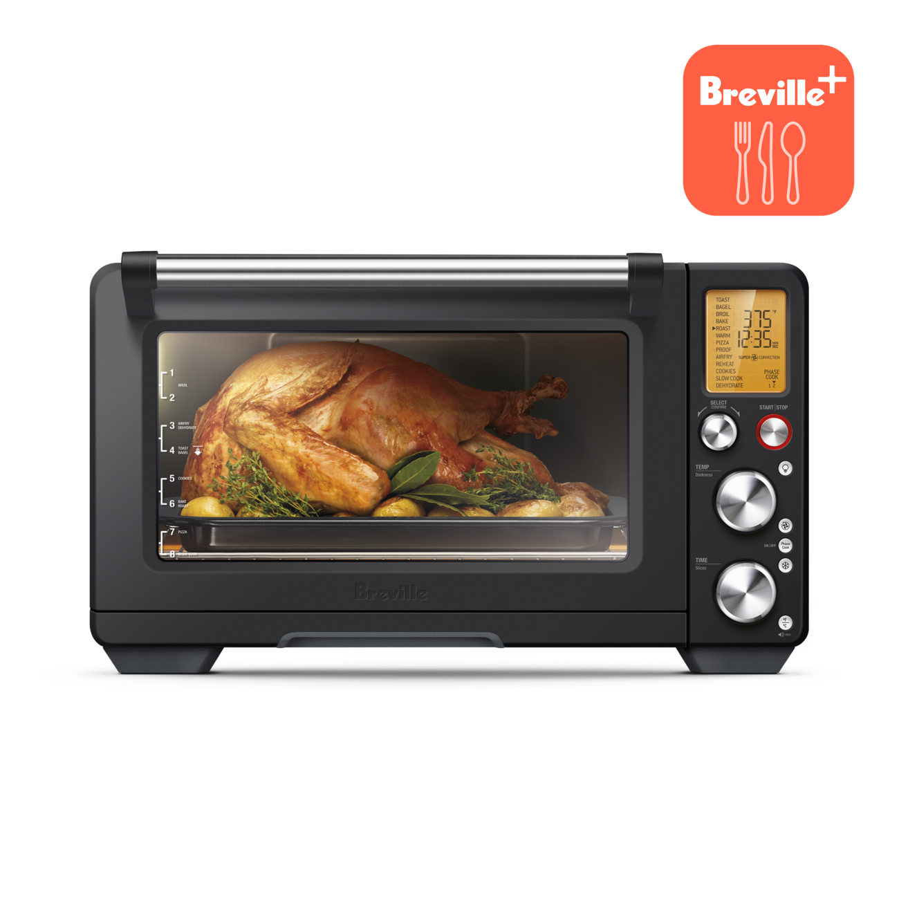 the Smart Oven® Air Fryer Pro - Black Truffle