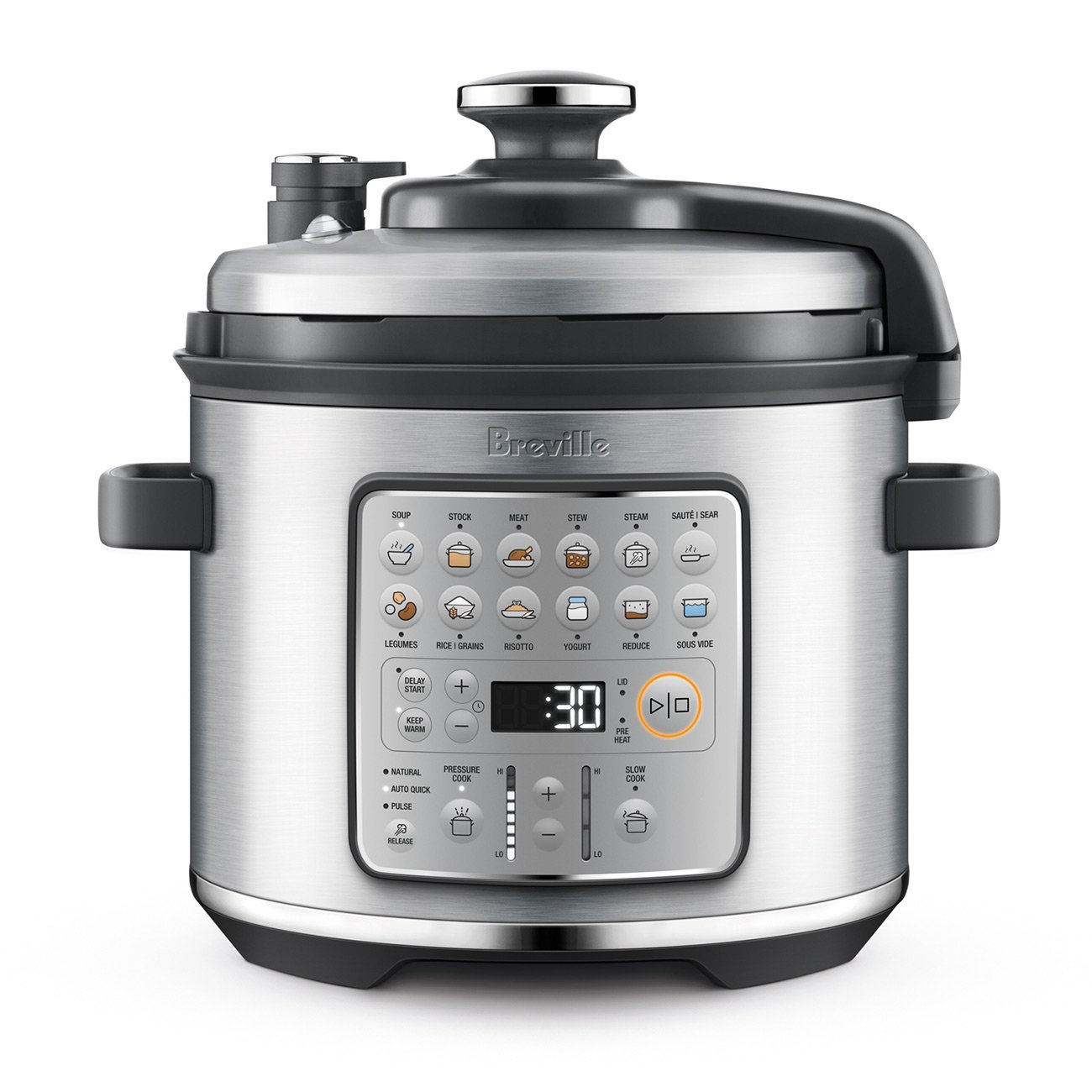 the Fast Slow GO™ - Brushed Stainless Steel