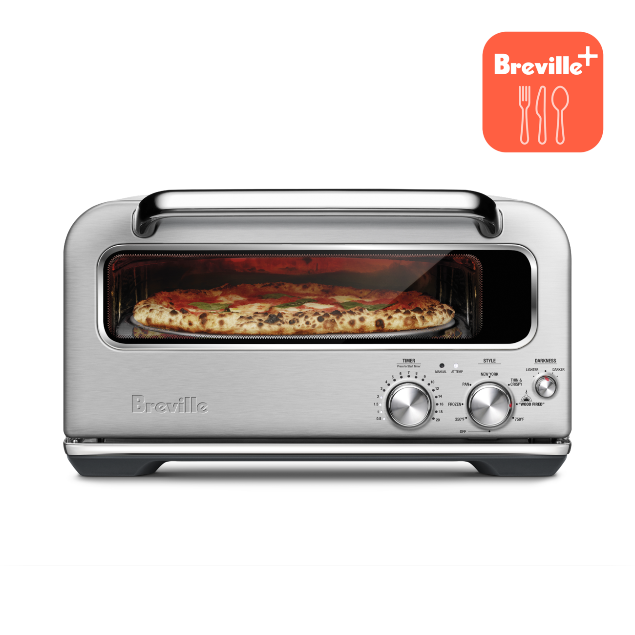 the Smart Oven® Pizzaiolo - Brushed Stainless Steel