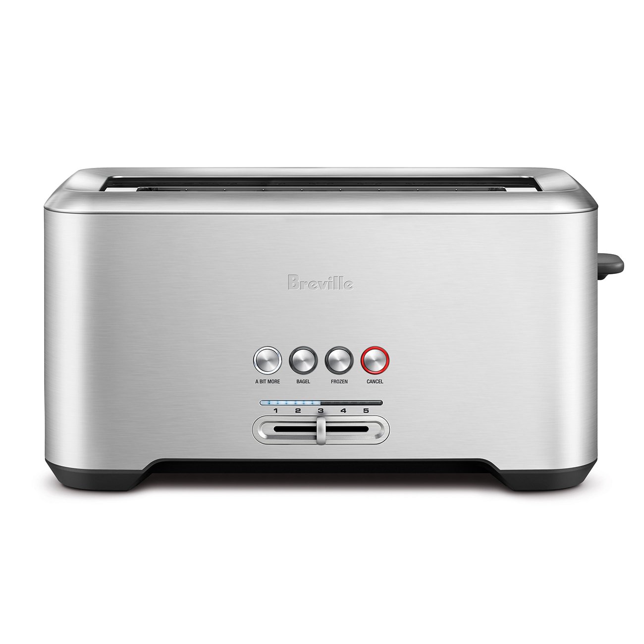 the 'A Bit More'® Toaster - Brushed Stainless Steel