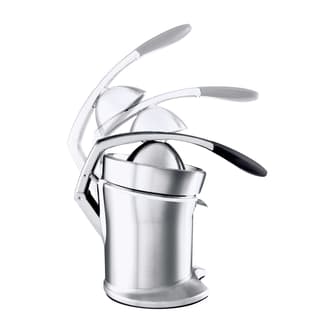 the Citrus Press™ Zilver Quadra-Fin™-perskegel