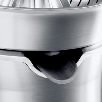 the Citrus Press™ Pro Sapmachines in Zilver schenktuitje met druppelstop