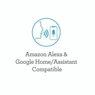 Amazon Alexa & Google Home/Assistant compatible.