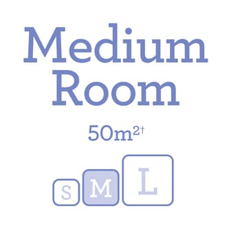 Medium Room in large font