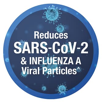Reduces SARS-CoV-2 & Influenza A Viral Particles