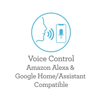 Voice Control Amazon Alexa & Google Home Compatible