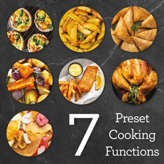 7 Preset Cooking Favourites