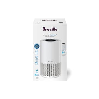 The front of packaging for the Smart Air™ Viral Protect Night Glow Purifier