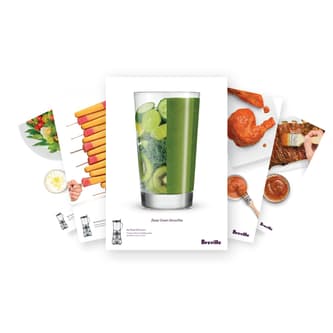 Splay of 5 of the 10 recipe cards.