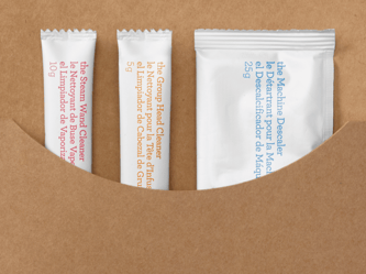 Cleaning sachets