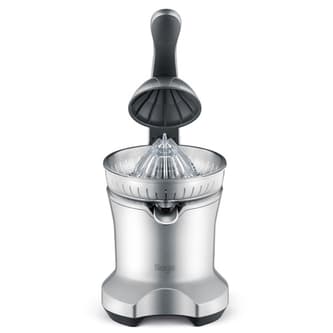 the Citrus Press™ Extracteurs de jus en Argent bras presse-jus à double interrupteur de sécurité