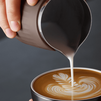 Pro latte art spout