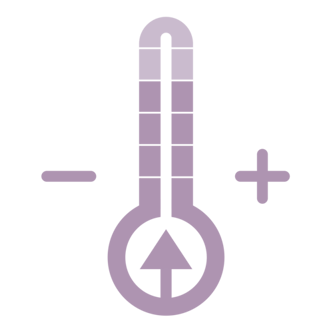 Select from 9 heat settings with fast heat up
