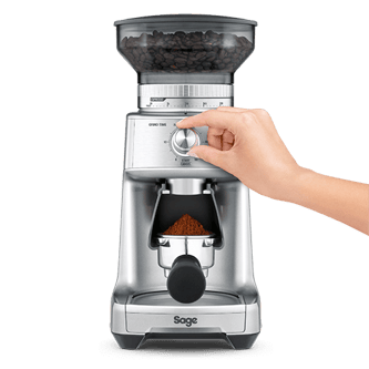 Precision conical burrs with 60 grind settings for performance