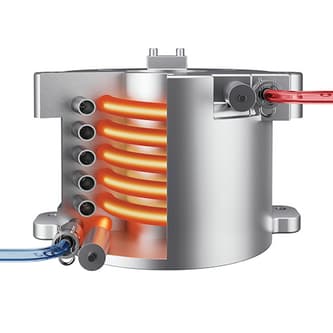 The inner components and engineering of the heat system.