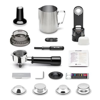 Accessories that belong to the Barista Express.