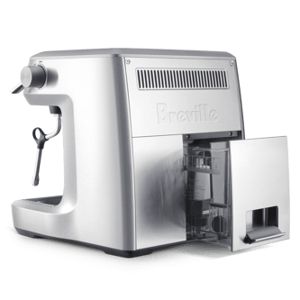 the Dual Boiler™ back with tank opened