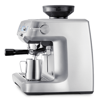 the Oracle Espresso Machine angle shot.
