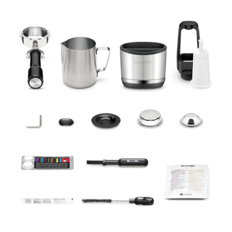 Flat lay of included accesseries with the Oracle Jet