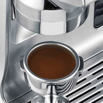 Detail of a portafilter.