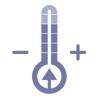 Select from 6 heat settings with fast heat up