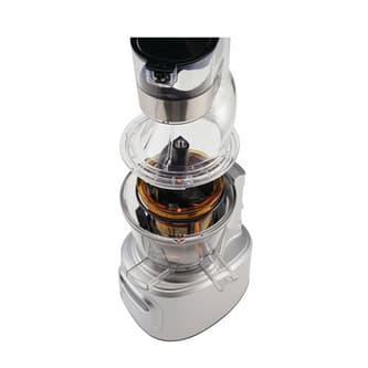 Juicer motor has been designed to have reduced noise when juicing.