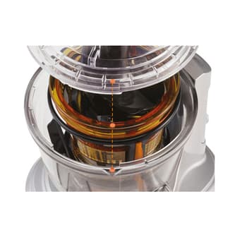 Juicer is designed to be cleaned easily.