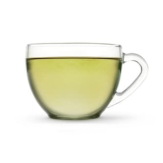 Cup of green tea. Made by the pre-programed settings on the kettle.