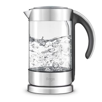the Crystal Clear™ Tee in Edelstahlgehäuse mit Glaskanne automatisches abschalten