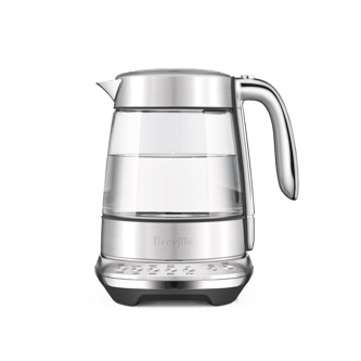 Front view of the smart crystal luxe with water inside