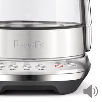 Base of kettle with audio symbol next to it