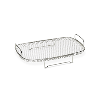 The large stainless steel steaming basket