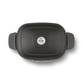 Overhead view of the Ultimate Cook™ 6 in 1 with lid on