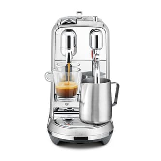 Creatista™ Plus Nespresso in Brushed Stainless Steel create café quality micro-foam