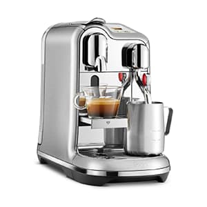 the Creatista™ Pro brushed stainless steel 2 CAPPUCCINOS IN 75 SECONDS