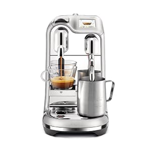the Creatista™ Pro brushed stainless steel AUTOMATIC MICROFOAM MILK TEXTURING
