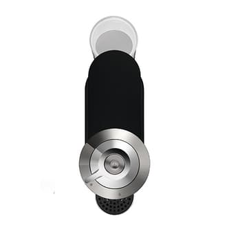 Top view of the machine