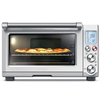 An automatic interior oven light to increase visibility