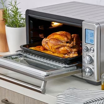 the smart oven air fry in brushed stainless steel Element IQ