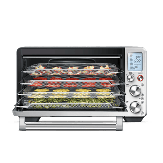Open Smart Oven® Air with food inside