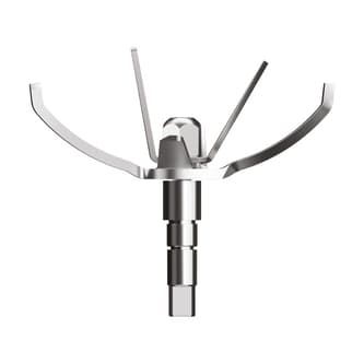 Kinetix blade for the perfect texture